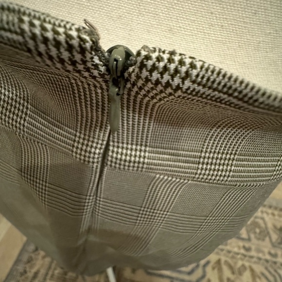 WAYF Gray Green Faux Wrap Pencil Skirt Size M - Picture 6 of 12